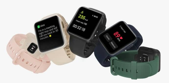 Xiaomi представили cмарт-часы Mi Watch Lite