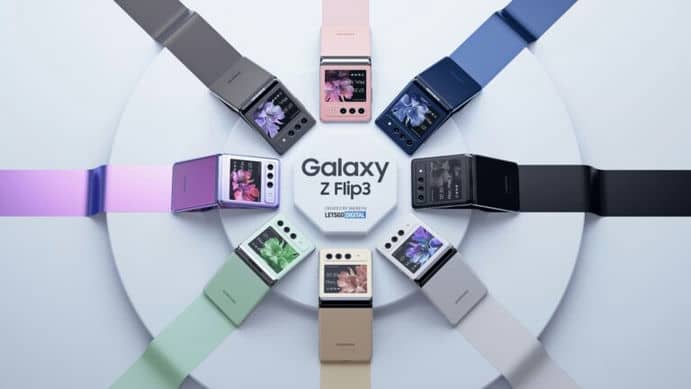 Фото нового Samsung Galaxy Z Flip 3