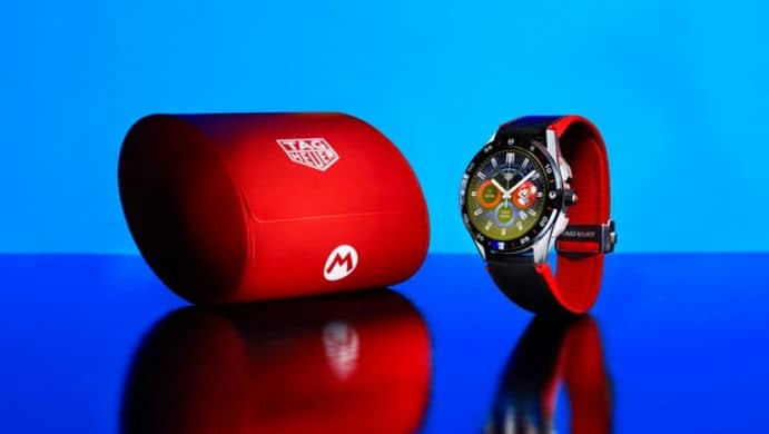 Tag Heuer представили смарт-часы в стиле Super Mario