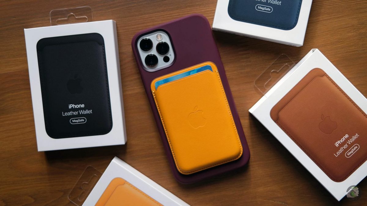 Чехол-бумажник для iPhone поддерживает отслеживание через «Локатор»