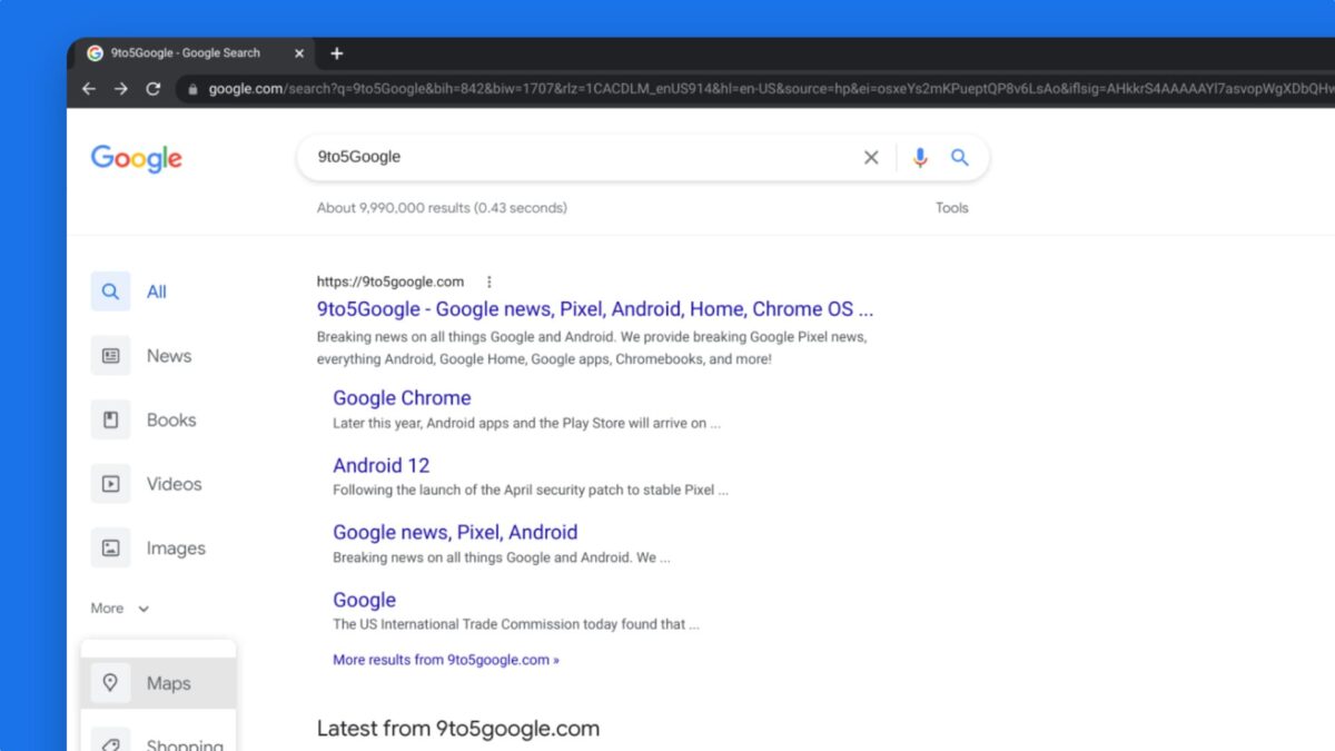 Google тестирует новый дизайн поиска