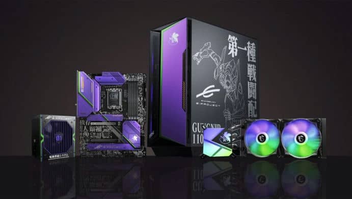 MSI показала комплектующие в стиле аниме «Евангелион»