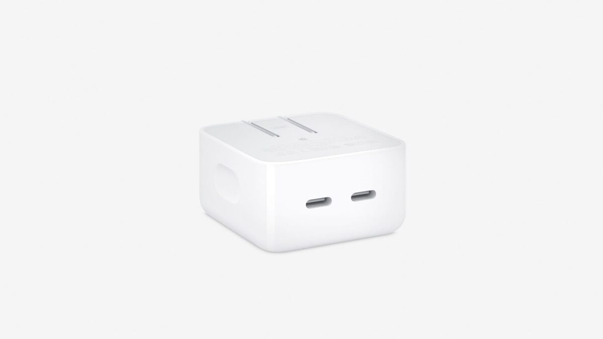 Apple выпустила адаптер питания с двумя портами USB-C и мощностью 35 Вт