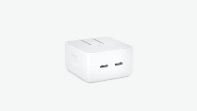 Apple выпустила адаптер питания с двумя портами USB-C и мощностью 35 Вт