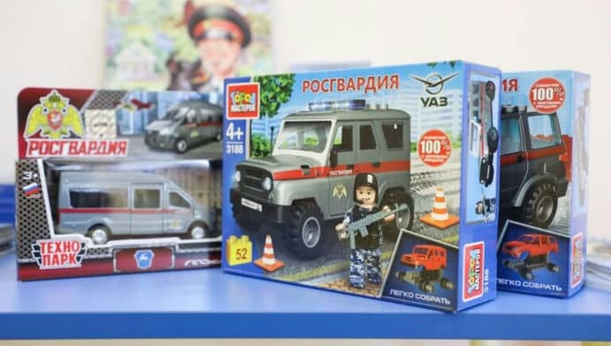 Росгвардия выпустили свой аналог конструктора LEGO