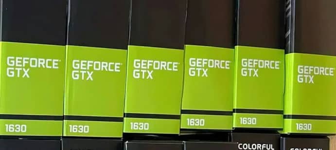 Официально представили GeForce GTX 1630