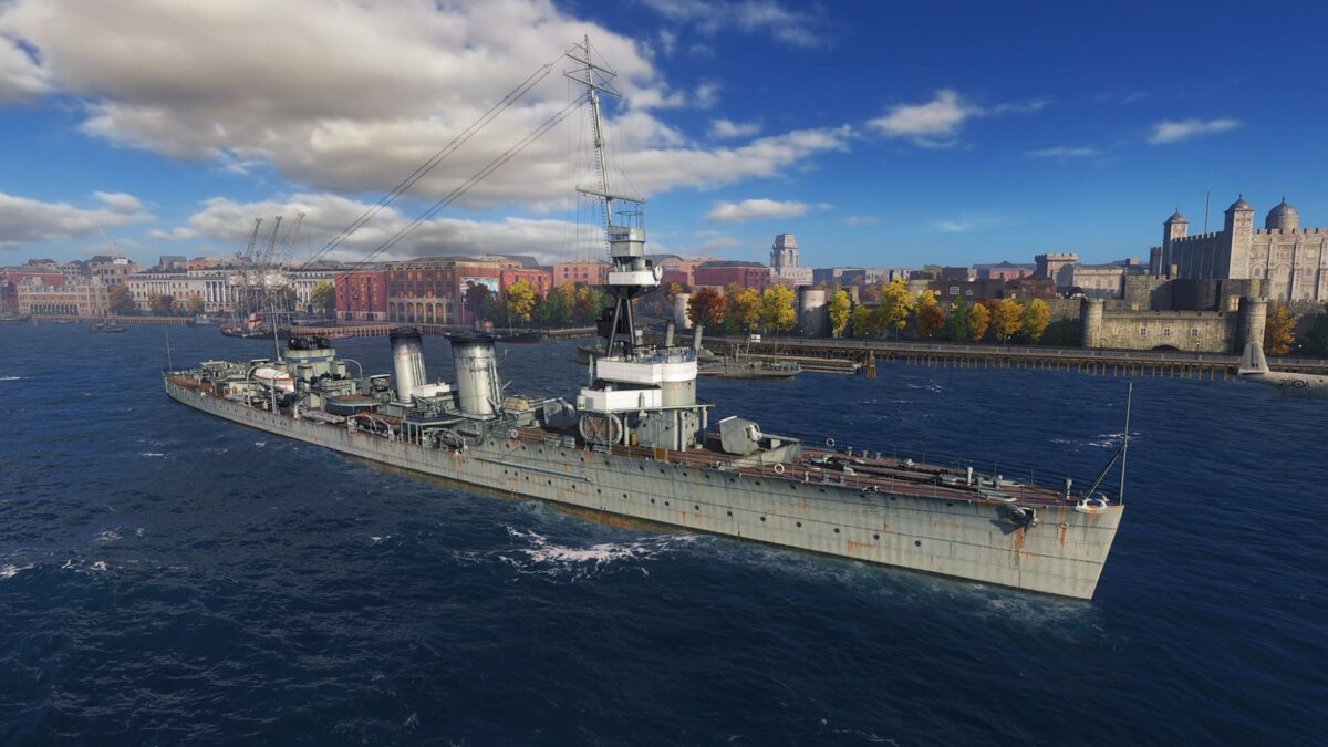 Бесплатно раздают дополнение «Да здравствует король» для World of Warships в Steam