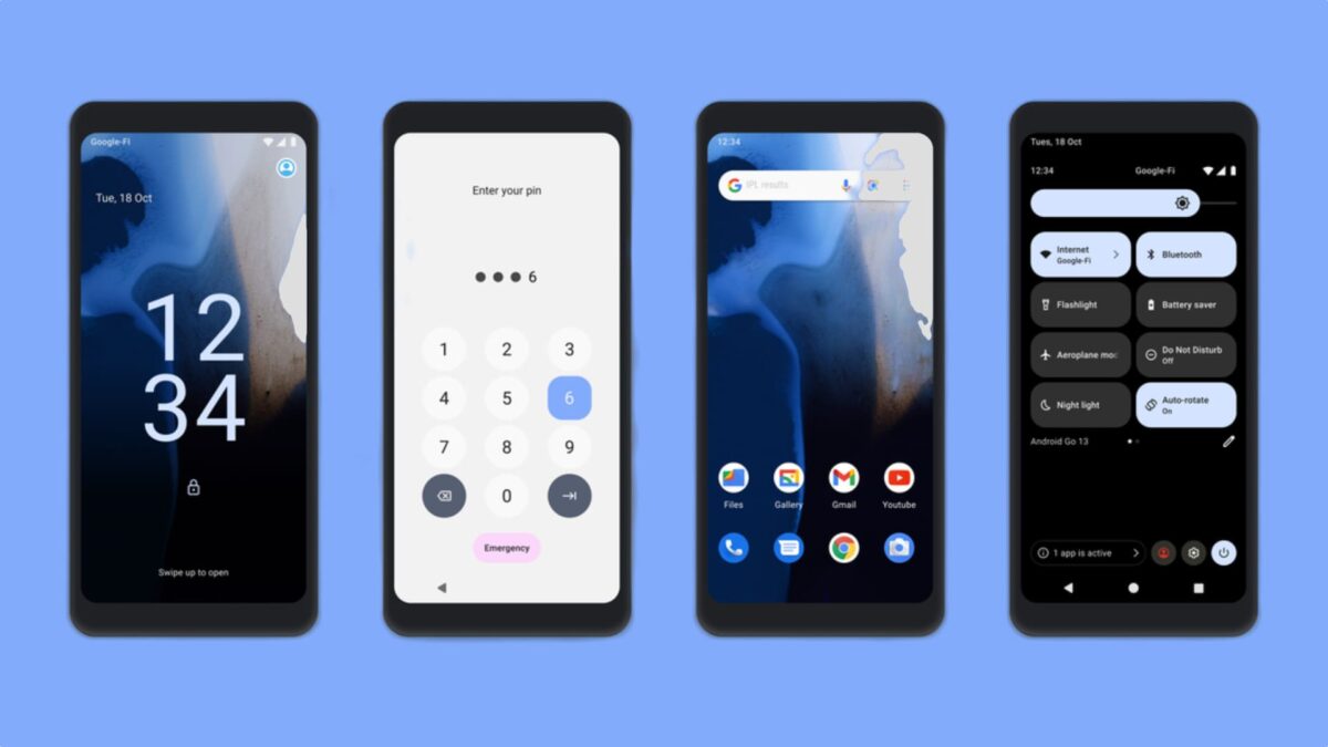 Google анонсировала Android 13 (Go edition) для слабых устройств