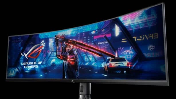 CES 2023: Представили игровой монитор Asus ROG Strix XG49WCR: 49-дюймов, 32:9, 5120×1440, 165 Гц