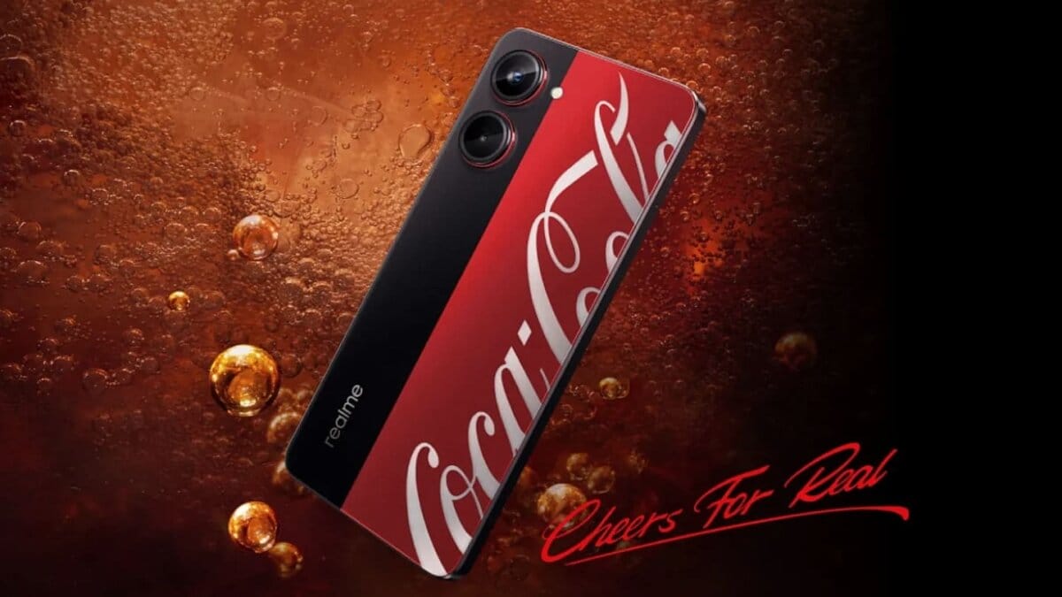 Раскрыли дизайн смартфона realme 10 Pro 5G Coca-Cola Edition