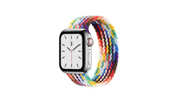 Apple запатентовала ремешки изменяющие свой цвет