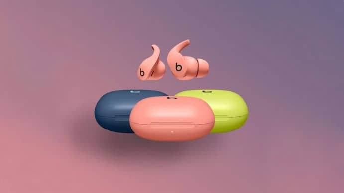 Наушники Beats Fit Pro получили новые расцветки Tidal Blue, Volt Yellow и Coral Pink