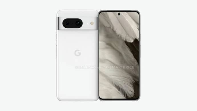 Первые изображения смартфона Google Pixel 8