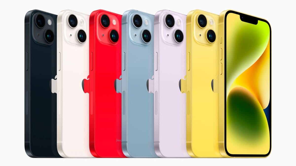 Apple выпустила iPhone 14 и 14 Plus в жёлтом цвете