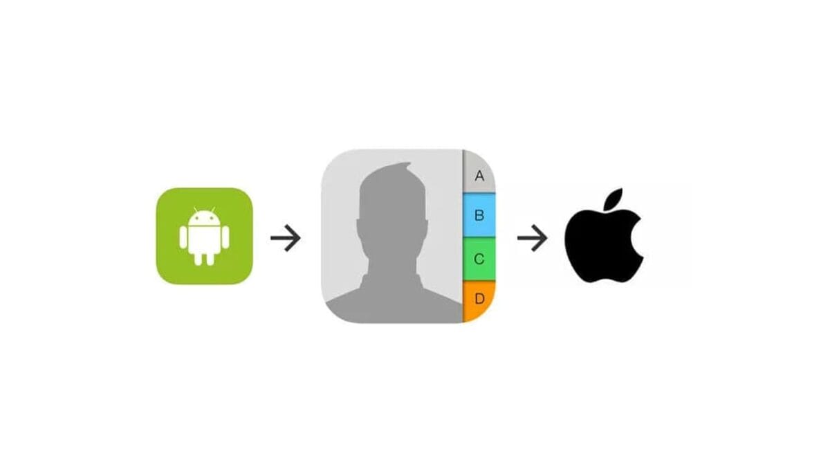 Как перенести контакты с Android на iPhone