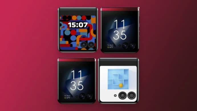 Опубликовали пресс-изображения смартфона Motorola Razr 40 Ultra
