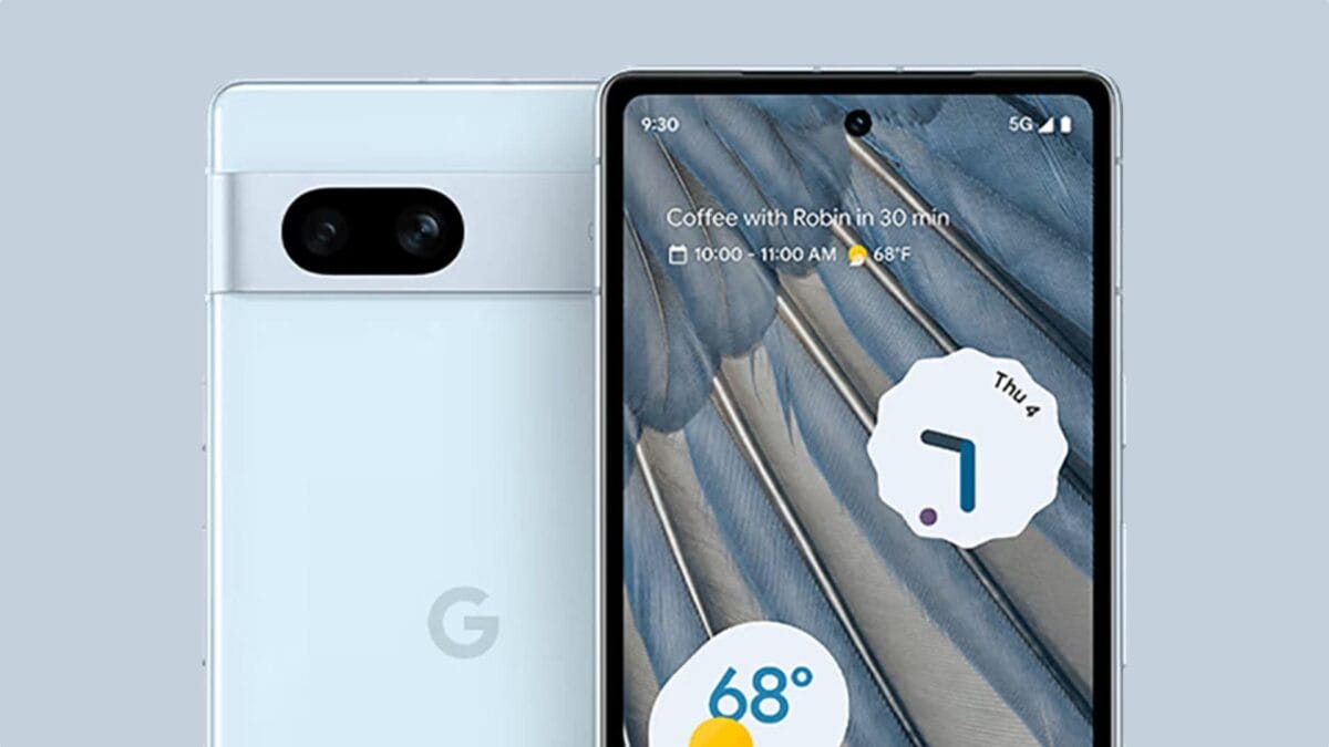 Официальные изображения смартфона Google Pixel 7a