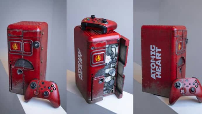 Mundfish выпустили лимитированный Xbox Series X в дизайне ремонтного шкафа «Элеонора» из Atomic Heart