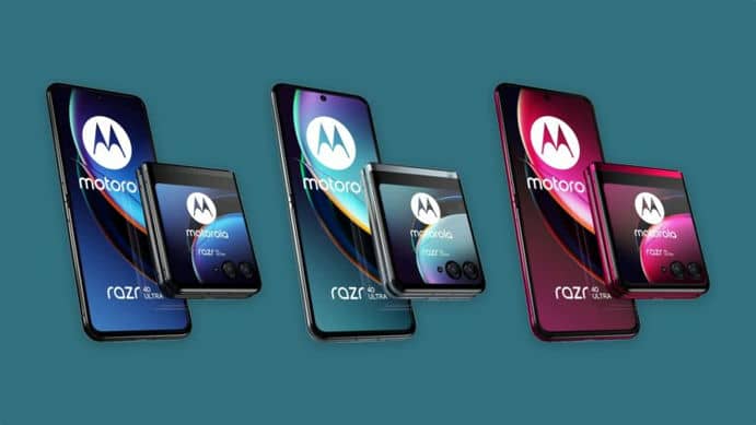 Опубликовали подробные рендеры складного Motorola Razr 40 Ultra