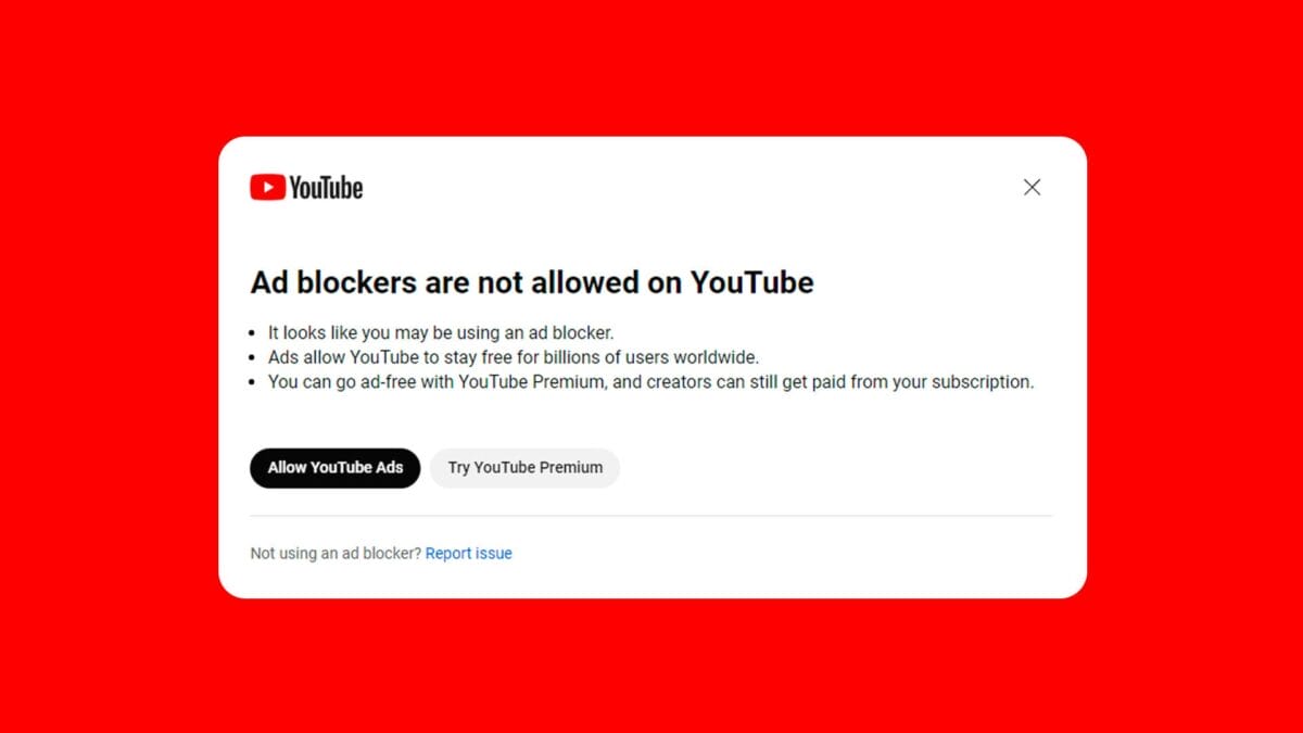 YouTube начинает борьбу с AdBlock