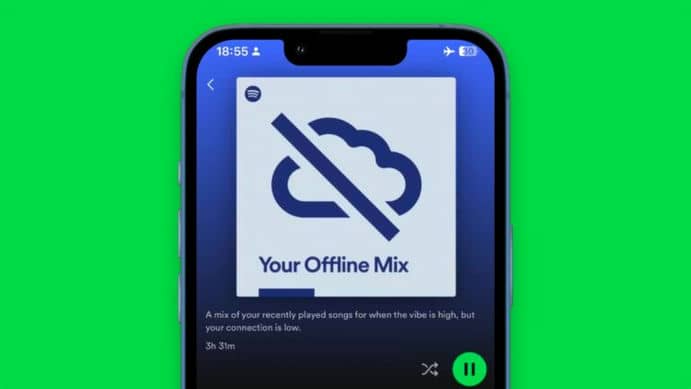 Spotify тестируют офлайн-плейлист прослушанных треков