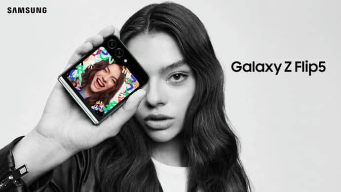 Представлена раскладушка Samsung Galaxy Z Flip 5