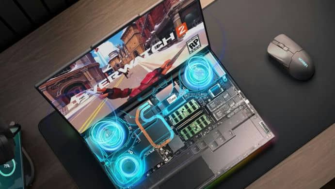 Lenovo представили мощный игровой ноутбук Legion 9i