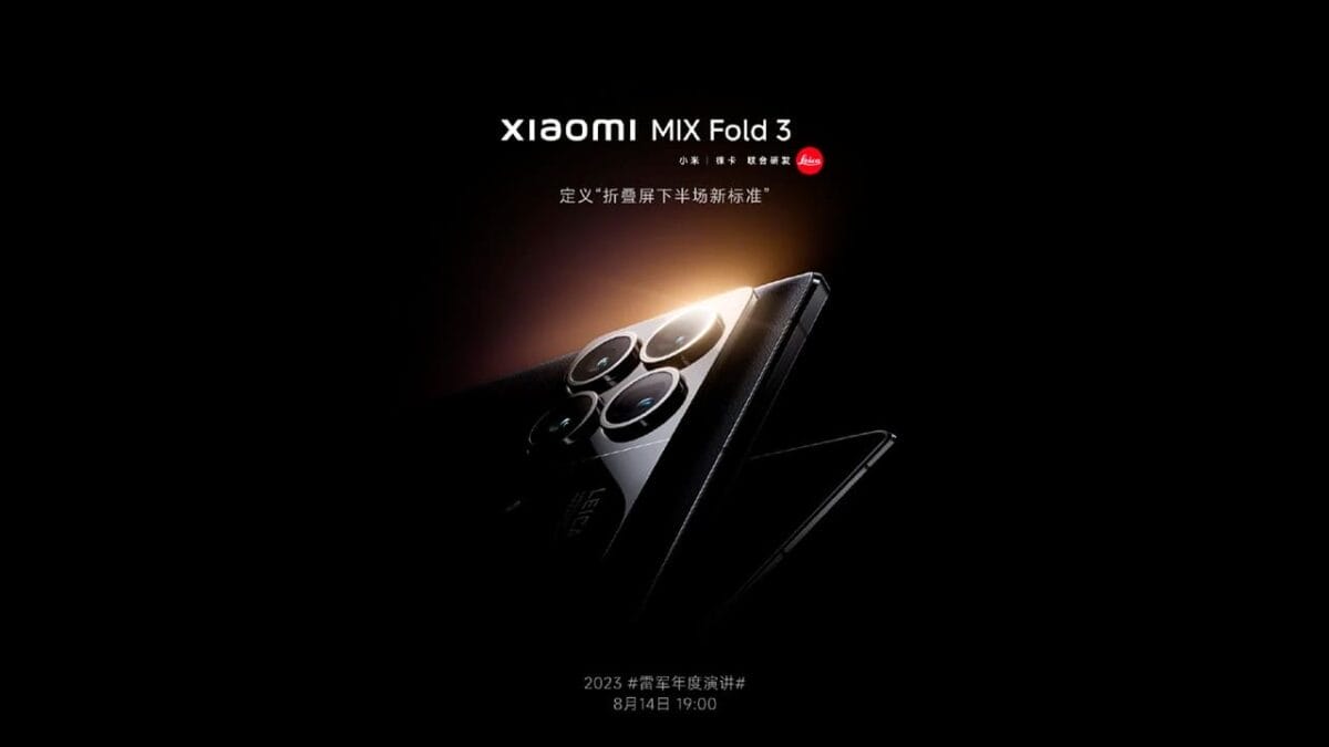 Xiaomi опубликовала официальные постеры складного смартфона Mix Fold 3