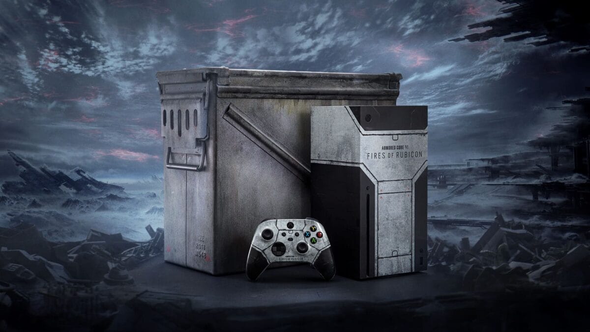 Microsoft представили лимитированную версию Xbox Series X в дизайне игры Armored Core VI