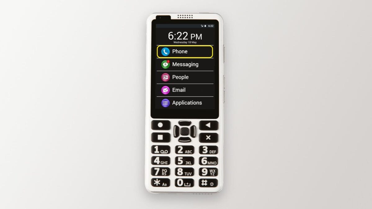 Представлен кнопочный смартфон SmartVision 3 с Android и беспроводной зарядкой