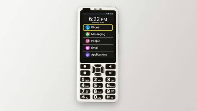 Представлен кнопочный смартфон SmartVision 3 с Android и беспроводной зарядкой