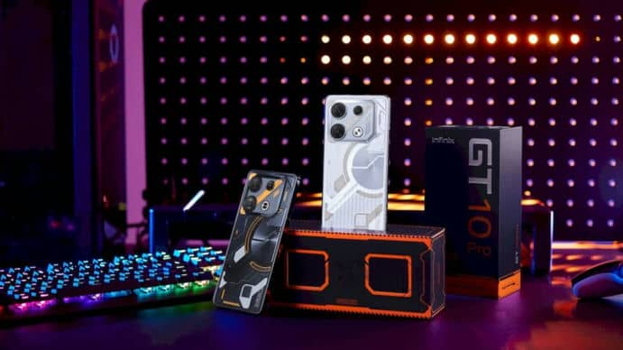 Представлен смартфон Infinix GT 10 Pro с полупрозрачным корпусом и подсветкой