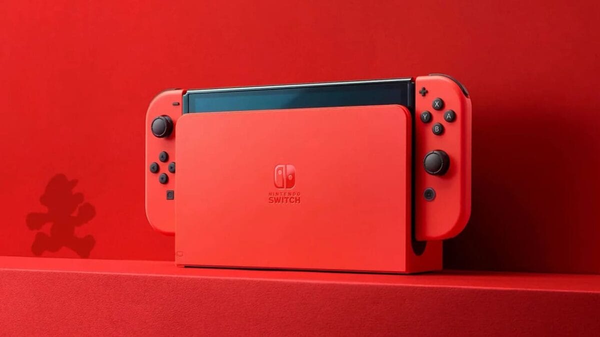 Nintendo представили новую Switch OLED Mario Red Edition