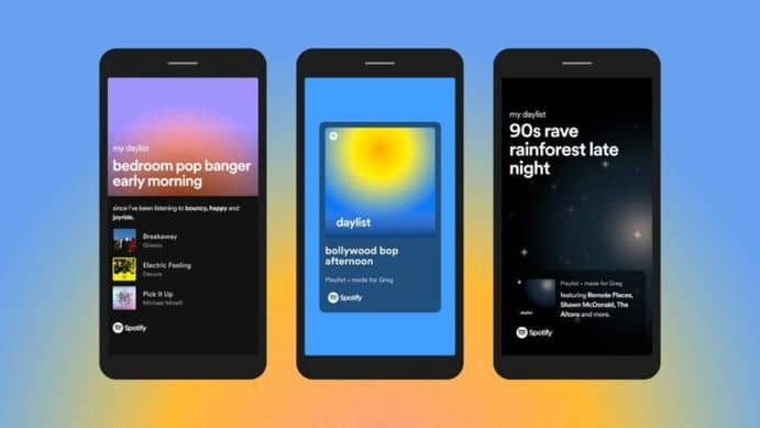 Spotify выпустили плейлист Daylist который подстраивается под настроение в течение дня