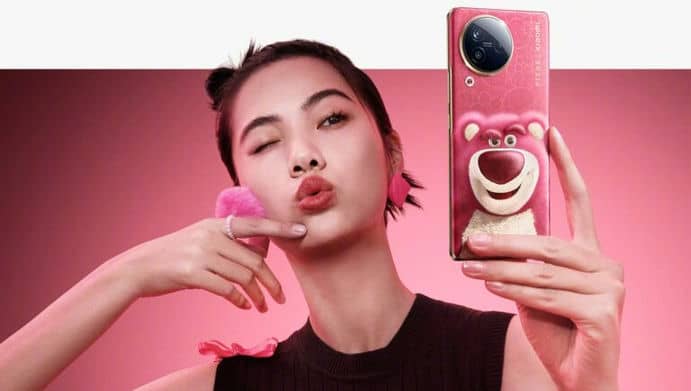 Представлен лимитированный смартфон Xiaomi Civi 3 с медведем Лотсо в честь 100-летия Disney
