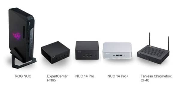 ASUS представили новые мини-ПК NUC и игровой ROG NUC — CES 2024