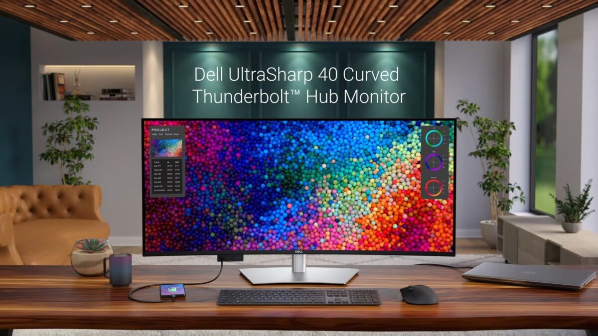 Dell анонсировали 5K-монитор UltraSharp 40 Curved