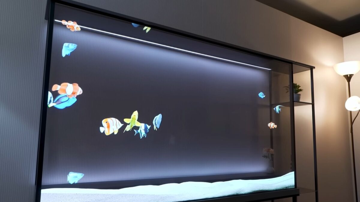 LG представили прозрачный OLED-телевизор – CES 2024