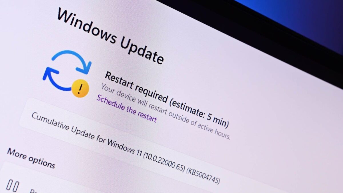 Windows 11 будет обновляться без перезагрузки