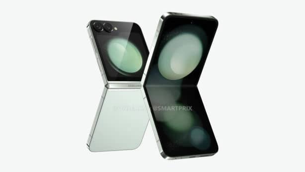 Опубликовали рендеры раскладного смартфона Samsung Galaxy Z Flip 6