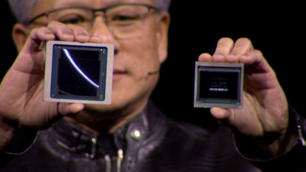 Nvidia представила мощнейший ИИ-чип Blackwell B200