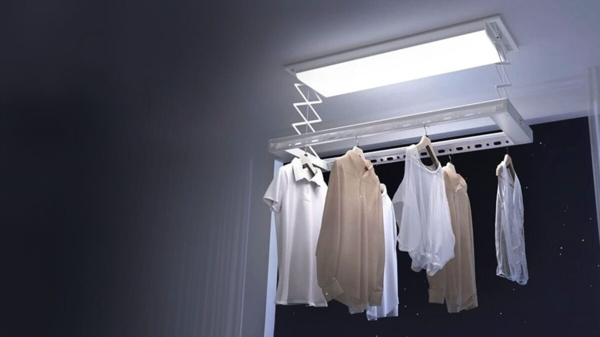 Представлен светильник Xiaomi Mijia Smart Clothes Dryer Pro со встроенной сушилкой для одежды