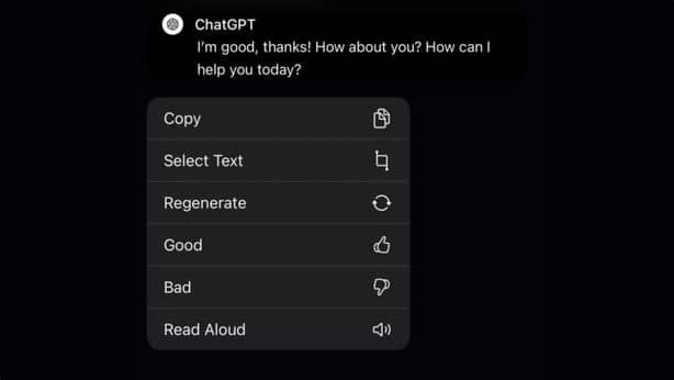 ChatGPT теперь умеет озвучивать свои ответы