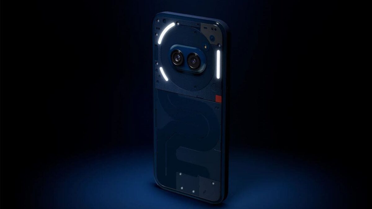 Анонсирован смартфон Nothing Phone (2a) в синей расцветке