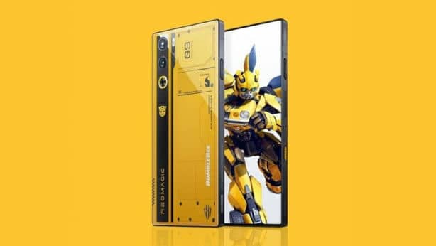 Представлен лимитированный смартфон Red Magic 9 Pro+ Bumblebee Transformers Edition