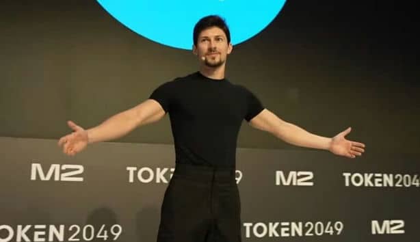 Павел Дуров выступил на конференции Token 2049