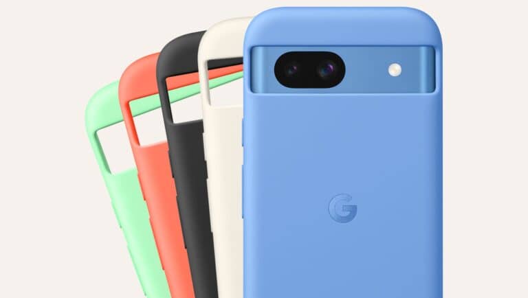 Опубликовали фото фирменных чехлов для Google Pixel 8a