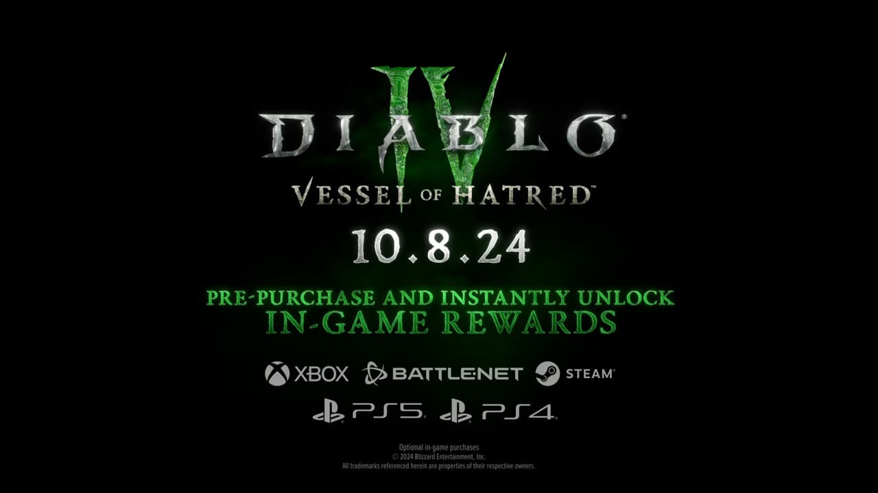 Анонсировали дополнение Diablo 4: Vessel of Hatred | Xbox Games Showcase  2024 – Новости технологий Apple-Droid.com