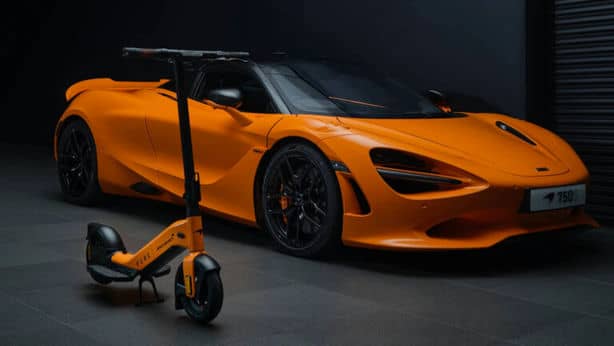 Представлен электросамокат Pure x McLaren