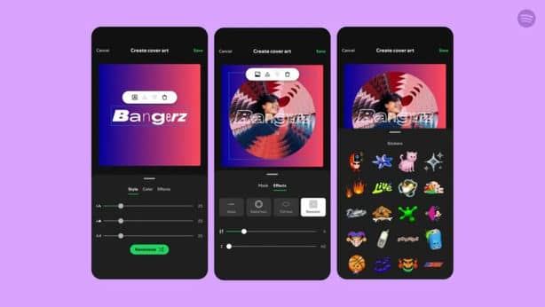 В Spotify добавили конструктор для обложек плейлистов